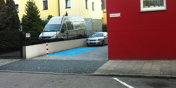 Parkplatz Sailerstraße 22 München